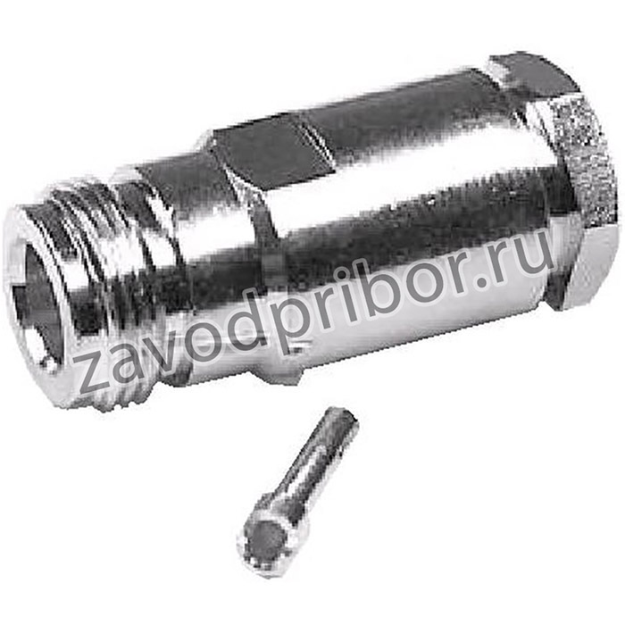 HYR-0304C (N-7312C) (GN-304), Разъем N, гнездо, RG-6, зажим (Clamp)
