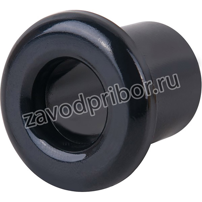 W6421108/ Втулка для вывода кабеля из стены 2 шт. (черный) Ретро