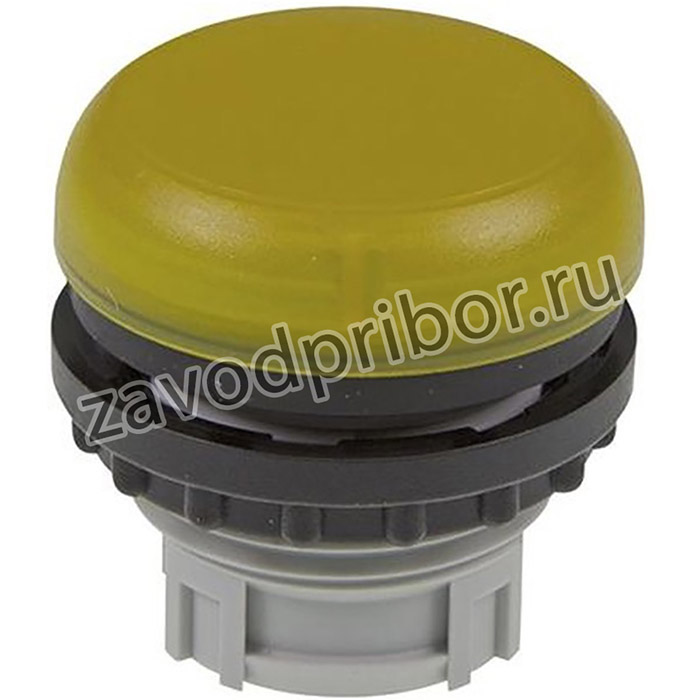 216774 M22-L-Y, Yellow Pilot Light Head, 22.5mm Cutout Series