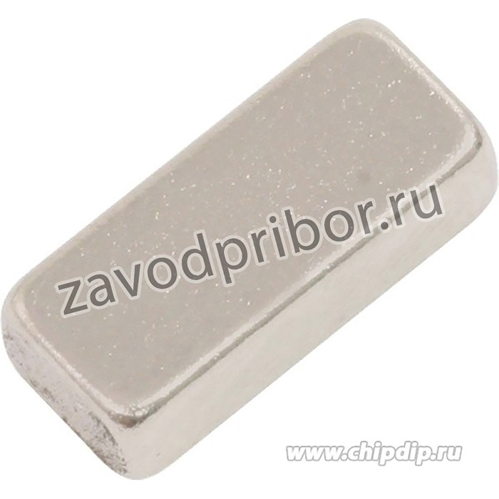 P 20х9х5, N35H, Магнит прямоугольник до 4.63 кг (покрытие Ni)
