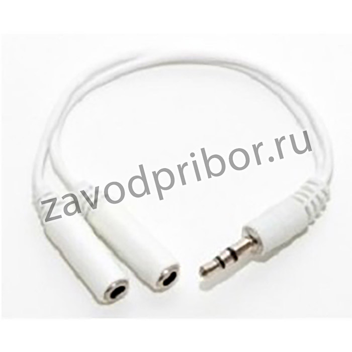 5bites AA-3MF2-02WH Кабель-5bites Адаптер 3.5 Jack/M - 2*3.5 Jack/F