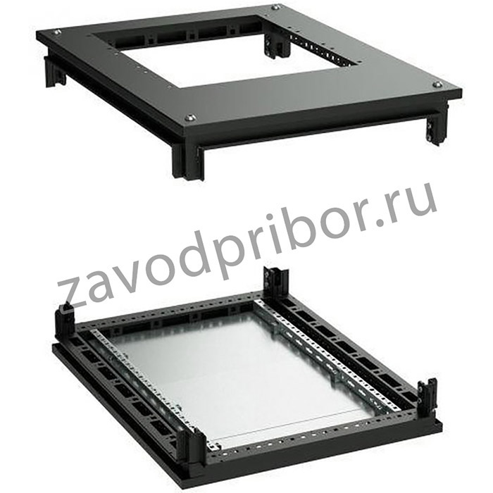 Крыша с фланцем и основание для IT корпусов CQE 600х800 RAL9005 DKC R5KTB68FITB
