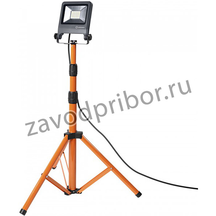 Ledvance LED прожектор WORKLIGHT на телескопической треноге Серый 30Вт 2700 Лм, 4000 К Нейтральный белый свет