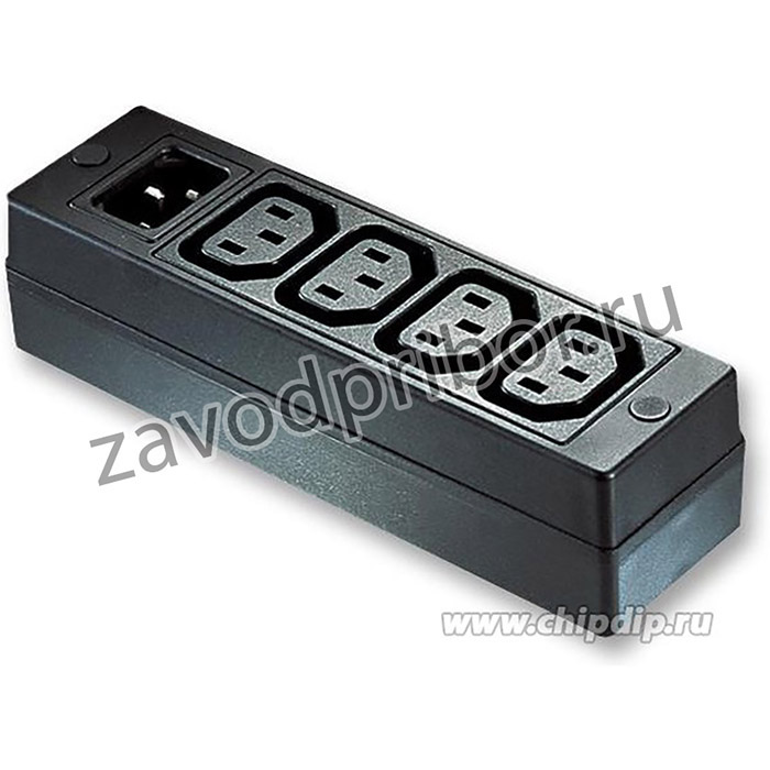 PXD200, Разъем: питания AC; разветвитель; 10А; 250ВAC; IEC 60320