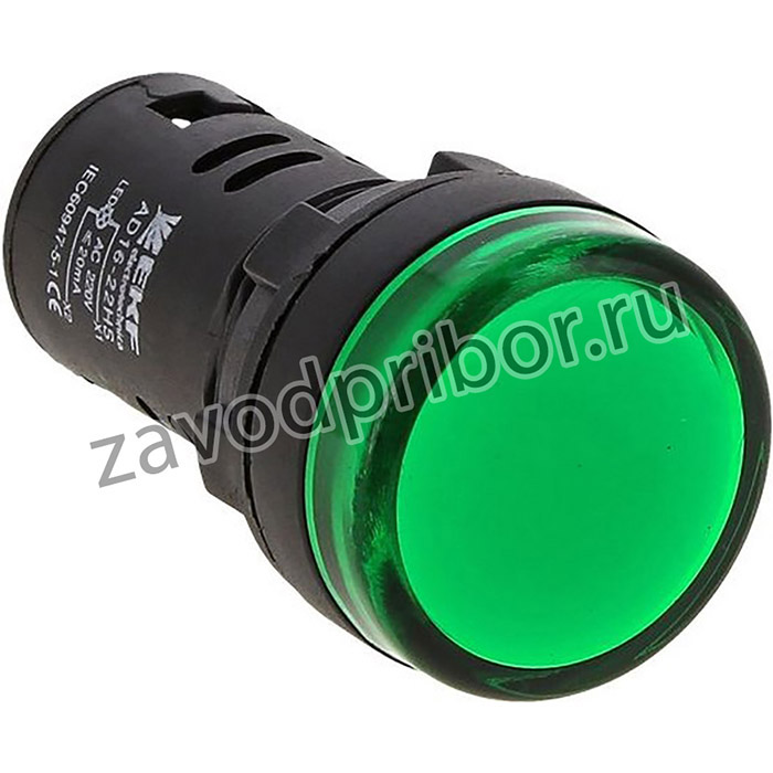 ledm-ad16-16-g, Матрица светодиодная AD16-16HS зеленый 230В AC (16мм) PROxima