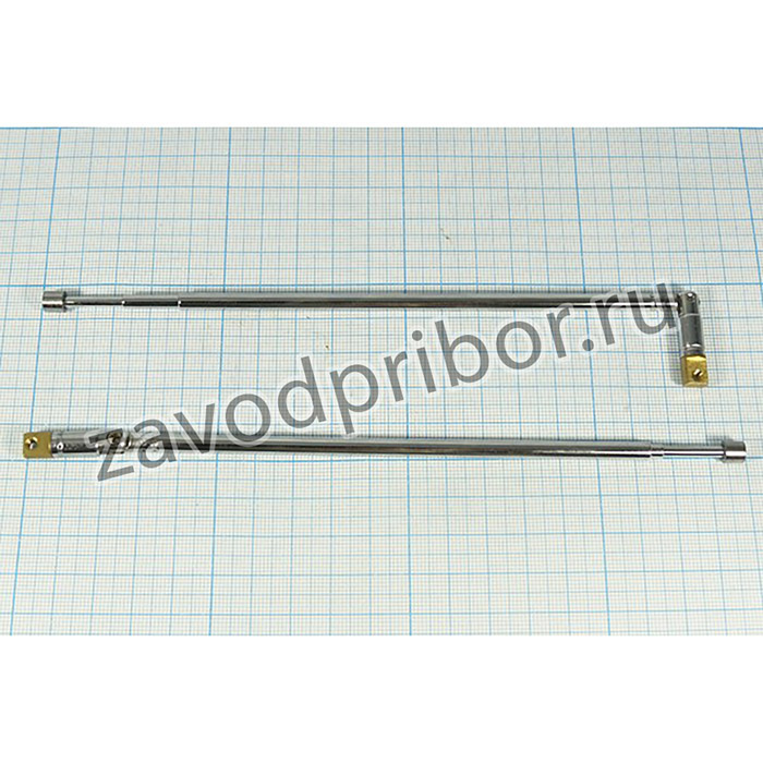 Антенна телескопическая, УЦ 7,0x 7,5x4,0/M 3,0, d 5, длина 190~418, 3+колена