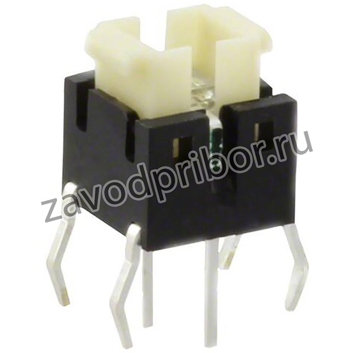 FSMIJ63AR04, Switch Tactile OFF (ON) SPST Rectangular Button PC Pins 0.05A 12VDC 200000Cycles 2.55N Thru-Hole
