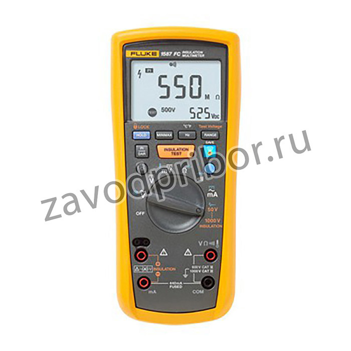 Fluke 1587 FC — мультиметр-мегаомметр c функцией беспроводной связи