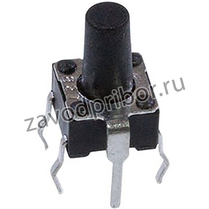 KAN0621-0951B010, кнопка тактовая 6х6 h=9.5мм (0695GHIM-130G-G, TS-A4PG-130)