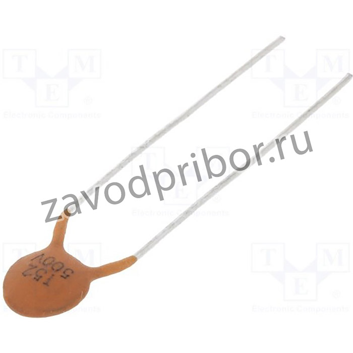 CC-152/500, Конденсатор: керамический, 1,5нФ, 500В, Y5U, -56-20%, THT, 5мм