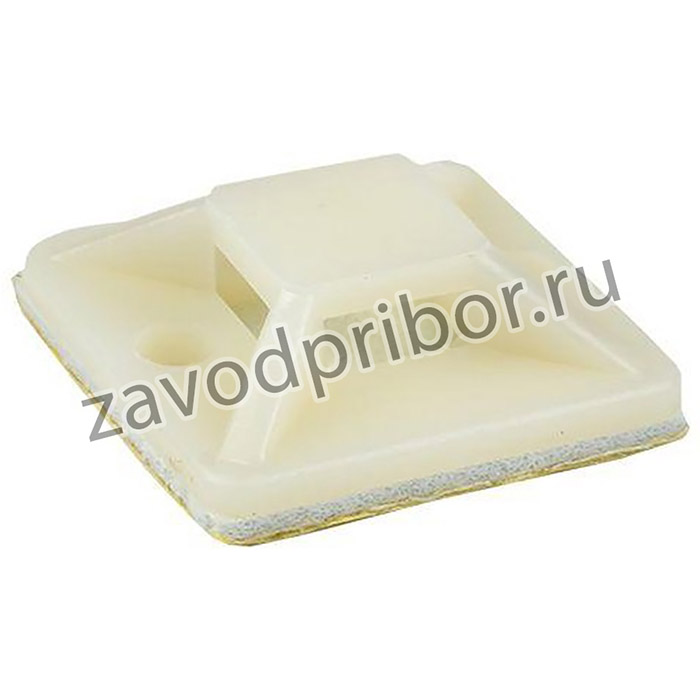 Площадка самоклеящаяся 20х20мм бел. (уп.100шт) EKF plc-20x20