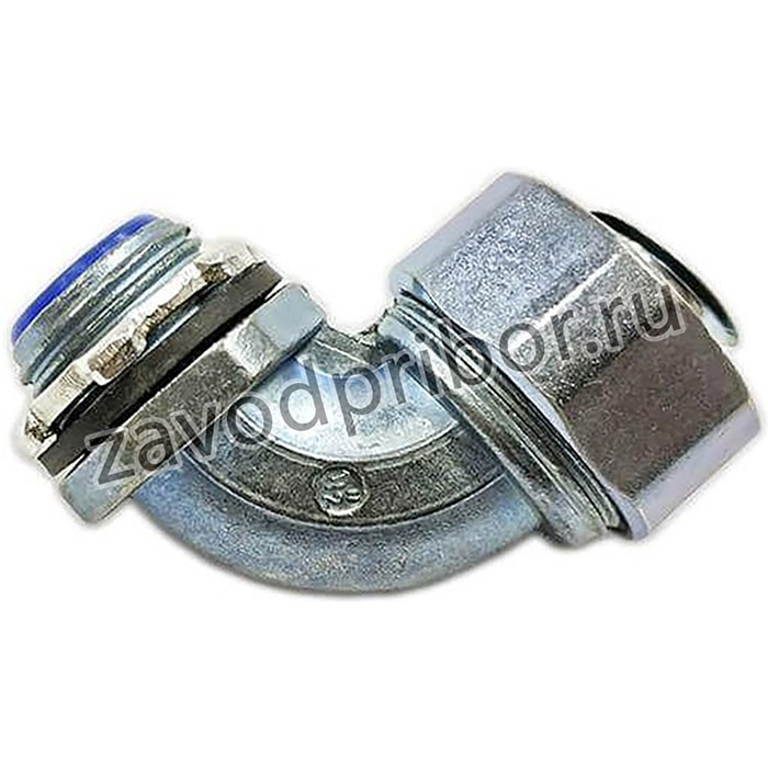 Элемент резьбовой крепежный РКН-15 поворот 90град. с наружн. резьбой ГОФРОМАТИК/ЗЭТАРУС zeta41210