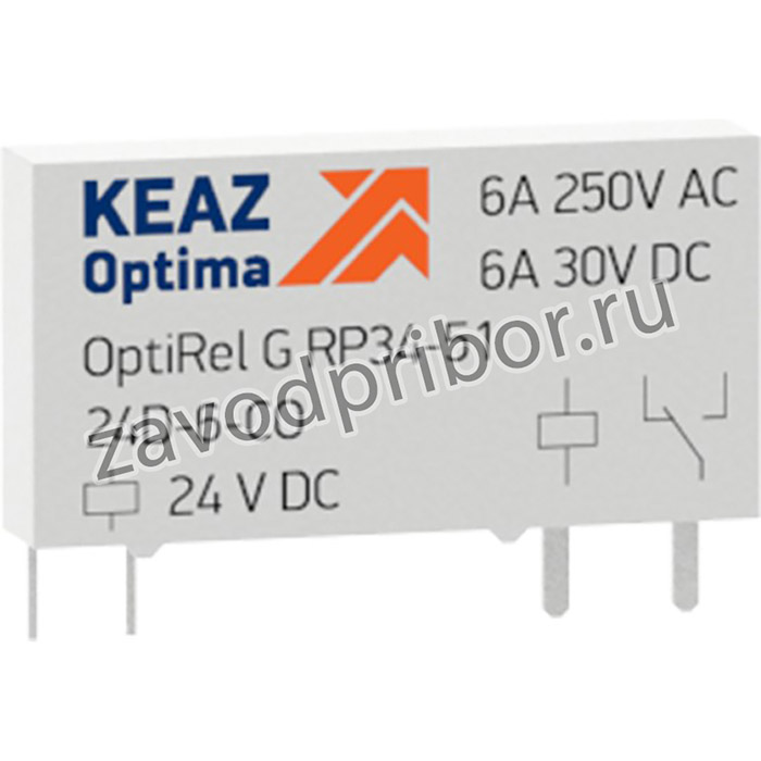Реле промежуточное OptiRel G RP34-51-60D-6-CO КЭАЗ 281149