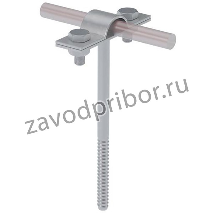 Держатель вкручиваемый DPV-L180-D5-10 для прутка d5-10 L180 сталь КМ MA0178