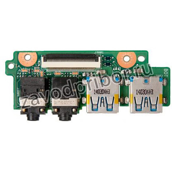 (3NNJ8AB0050) плата расширения N56JR AUD IO BOARD Rev.2.0 для ноутбука Asus N56JR, G56JR(плата Audio и USB портов)