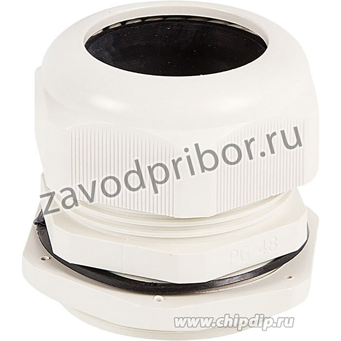 07-8048, Кабельный ввод PG-48 (34-44 мм) серый