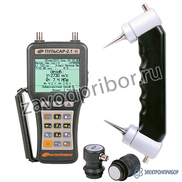 ПУЛЬСАР-2.1 — ультразвуковой прибор для контроля прочности