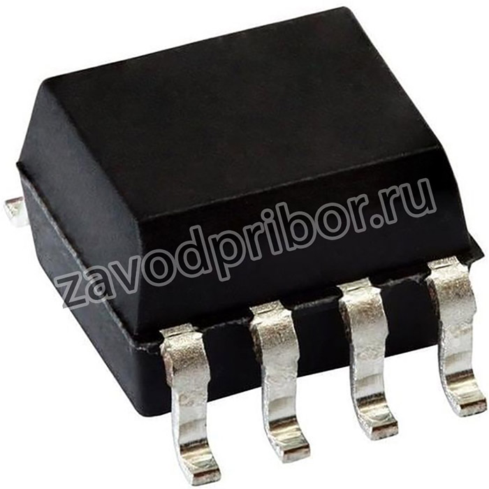 HCPL-0631-000E, Оптрон, SMD, Каналы 2, Вых с триггером Шмидта, 10Мбит/с, SO8