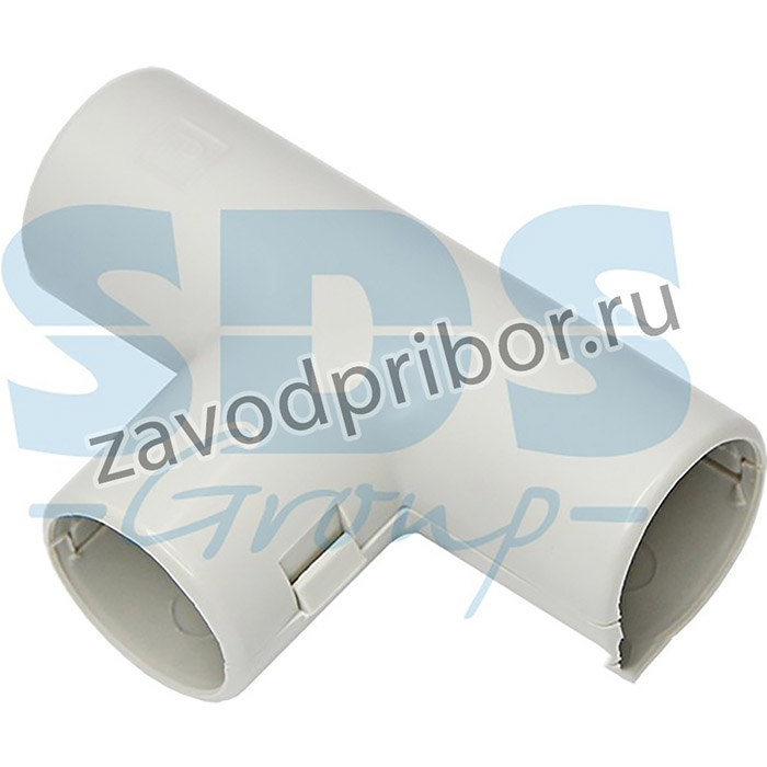 28-0126, Тройник разборный, _32, серый, IP40