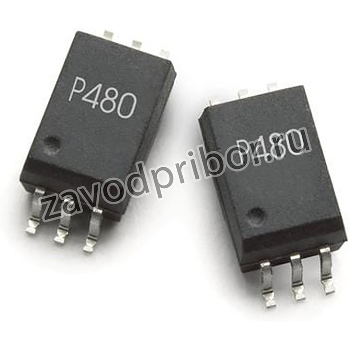 ACPL-P480-500E, 350ns,350ns 1 4.5V~20V -40°C~+100°C 3750V 20kV/us DC SOP-6-4.6mm Optocouplers - LogIc Output ROHS