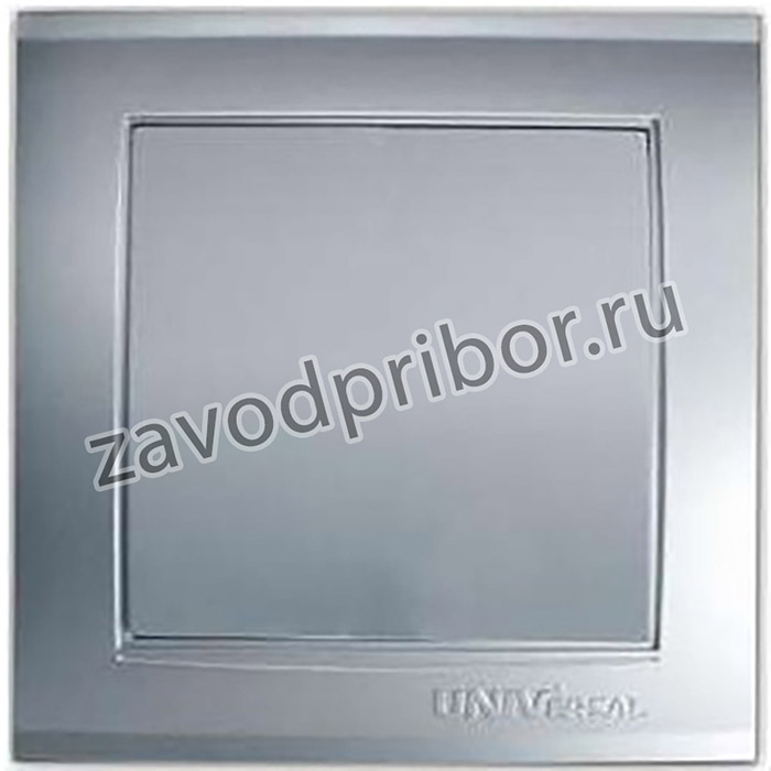 Выключатель 1-кл. СП Бриллиант 10А IP20 серебр. UNIVersal 7949612