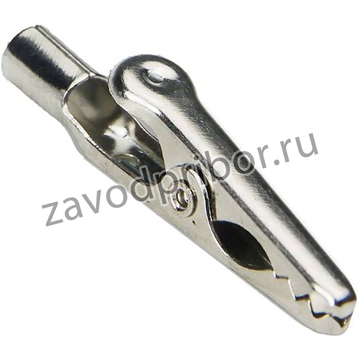 CTM-30BL, Conn Alligator Clip Crimp/Solder ST 1 Port Bag