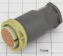 СНЦ13-50/18Р-6-г-В розетка кабельная неэкранированная с прямым кожухом