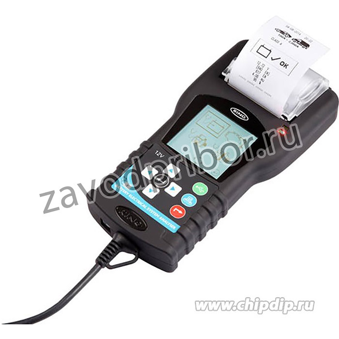 RBAG700, Тестер аккумуляторных батарей со встроенным термопринтером