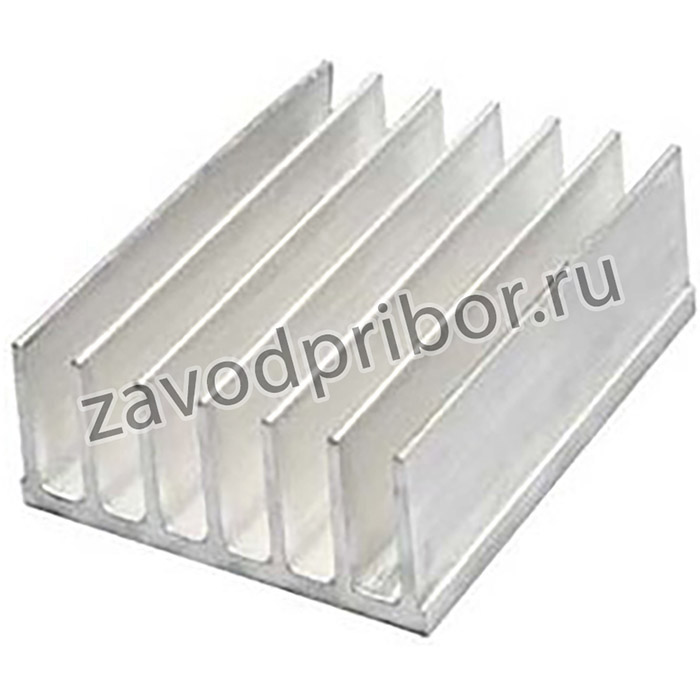 Радиатор охлаждения 100x 78x 35, F49, 10, Al, черный, KRA5723/100; охладитель 100x 78x 35\F49\10\Al\ чер\KRA5723/100\