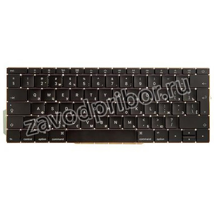 (A1708) клавиатура для Apple MacBook Pro Retina 13 A1708 Function Key Late 2016 Mid 2017, Г-образный Enter Rus AAA