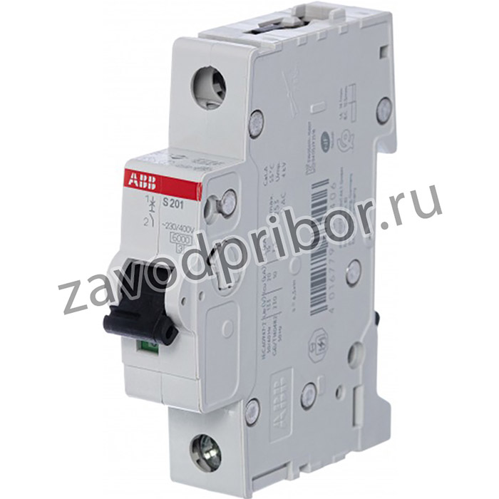 ABB Выключатель автоматический 1-полюсной S201 C50
