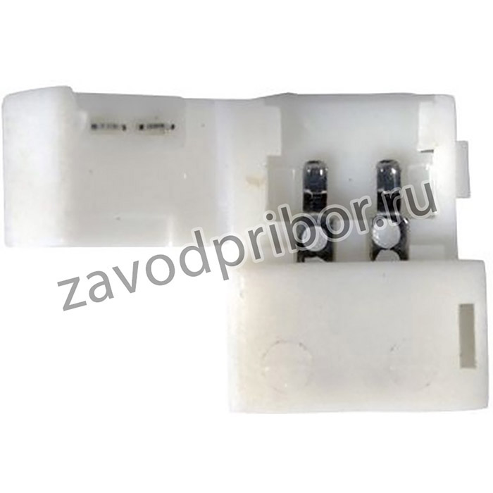 LED 2A / Соединитель электрический Коннектор для одноцветной светодиодной ленты 5050 жесткий (10pkt)