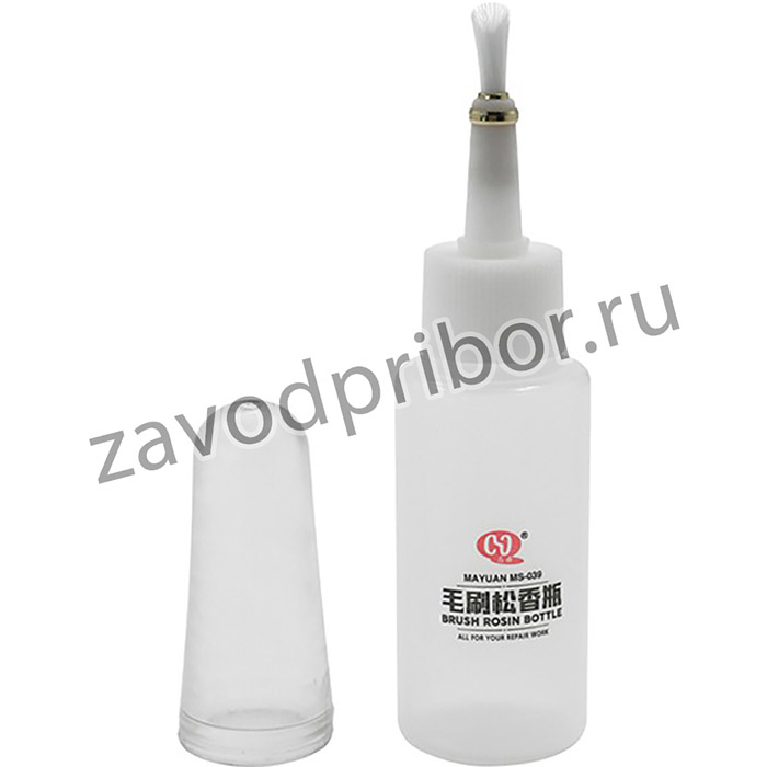 Емкость для флюса с кистью MS-039