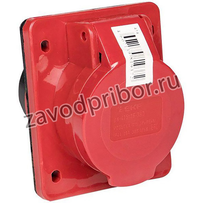 Розетка скрыт. уст. 16А 380В 3P+РЕ+N IP44 (415) EKF ps-415-16-380