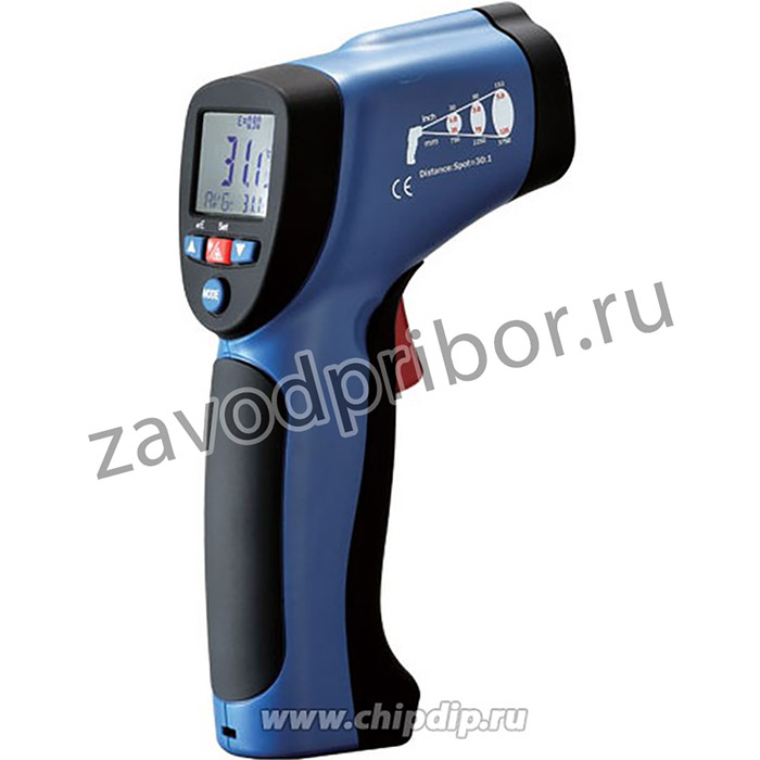 DT-8833, Измеритель температуры, пирометр -50/+800°C, 13:1 (лазер) (Госреестр РФ)