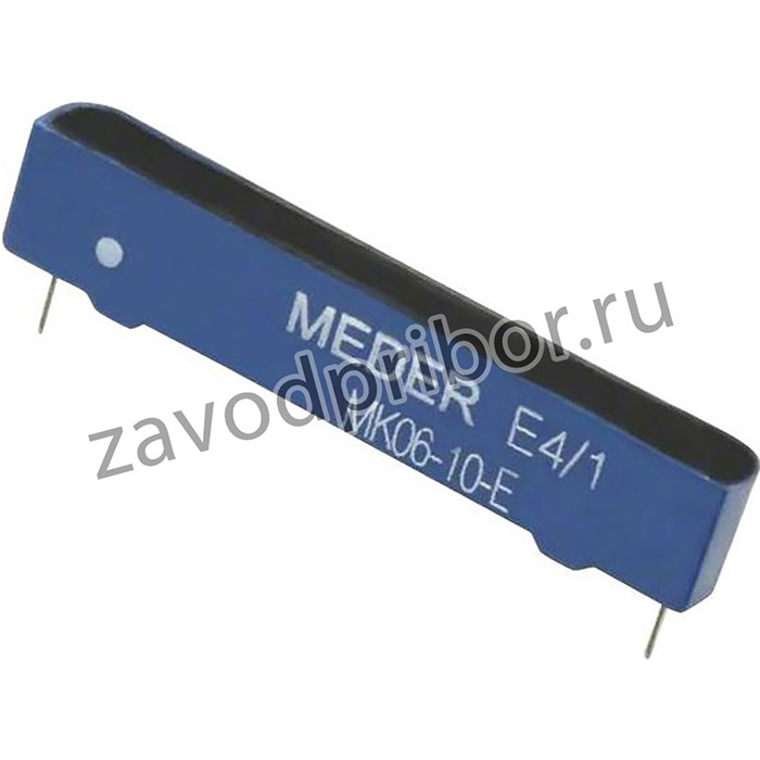 MK06-10-E, Герконовый переключатель, серия MK06, THT, SPST-NO, 10Вт, 200В, 0.5А, 25 до 30 AT