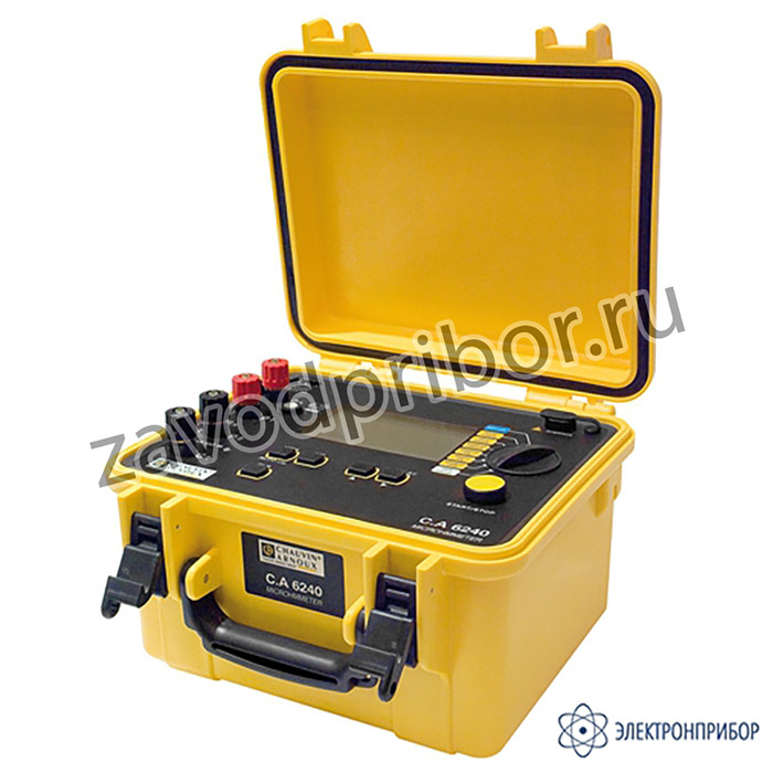 C.A 6240 — микроомметр