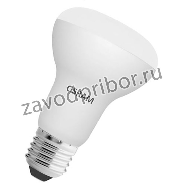 Лампа светодиодная LED STAR R63 7W, Е27 LEDSR6360 7W/830 230VFR E27 10X1 RU | 4058075282629 | Osram