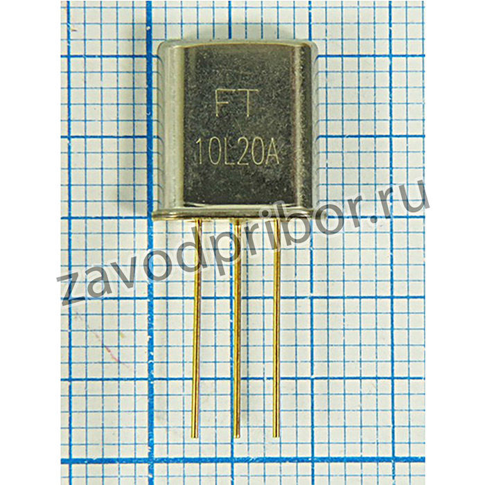 Кварцевый фильтр 10695, 20/3 ,Корпус HC49T-3 ,Выводы 3P ,FT10L20A ,2 порядок ,Полосовой