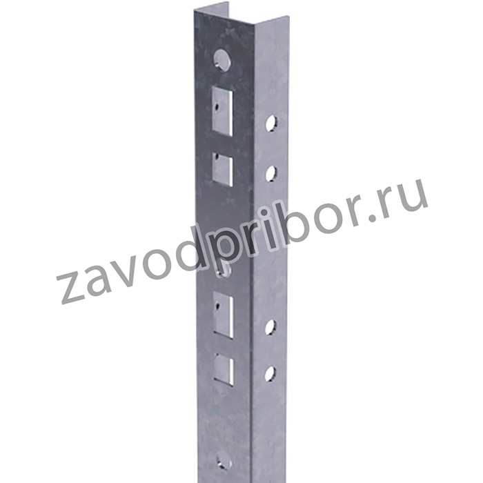 Профиль прямолинейный L250 2.5мм на 2 рожка цинк-ламель DKC BPT2902ZL