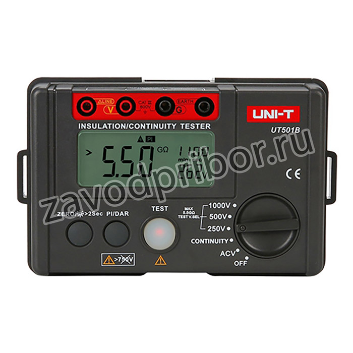 UNI-T UT501B — измеритель сопротивления изоляции цифровой
