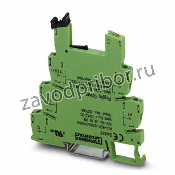 2966016, Гнездо реле, DIN-рейка, Винт, 5 вывод(-ов)