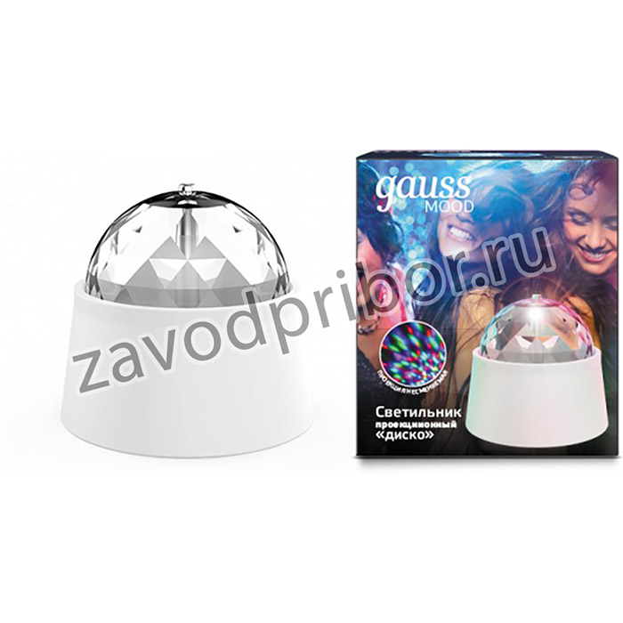 Ночник Gauss DIY0021 пластик белый