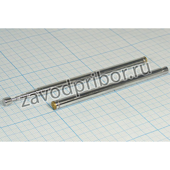 Антенна телескопическая STA-0162, S=6 d=6мм L=99-456мм, № 3356 ант т/скоп\отв М 2,0\d 6\L 97~456\6\; ант т/скоп\отв М 2,0\d 6\L 97~456\6\