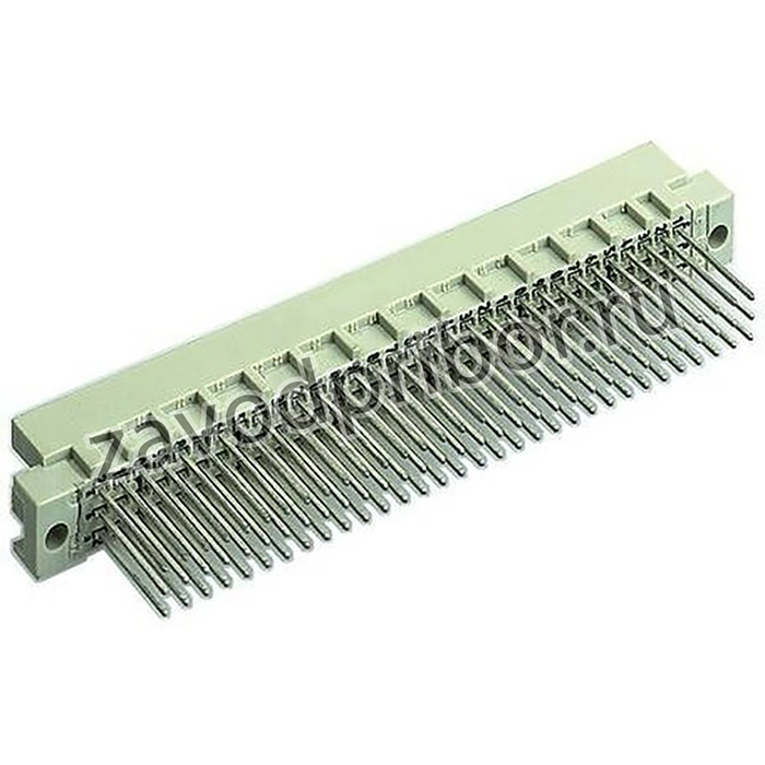 09731646907, Разъем DIN 41612,тип R "папа" прямой PIN 64 a+c накруткой, прямой