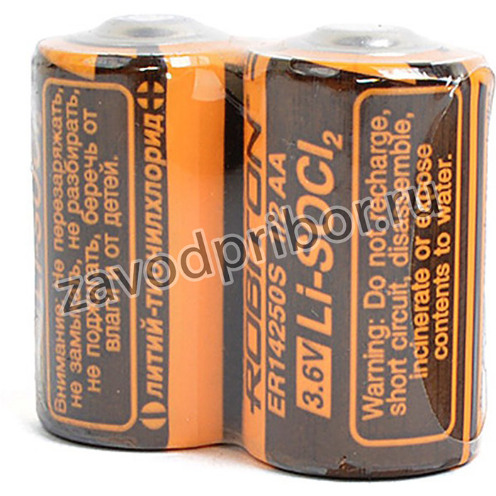 ROBITON ER14250-S-SR2 ER14250-S высокотемпературный 1/2 AA SR2, Элемент питания