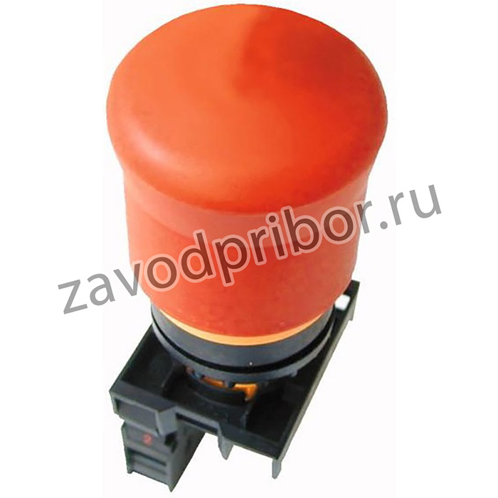 M22-PV/K11, Переключатель: безопасности, Фикс.пол: 2, NC + NO, 22мм, красный
