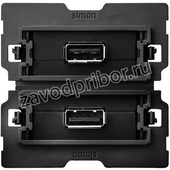 Simon 100 Розетка 2xUSB 2.0