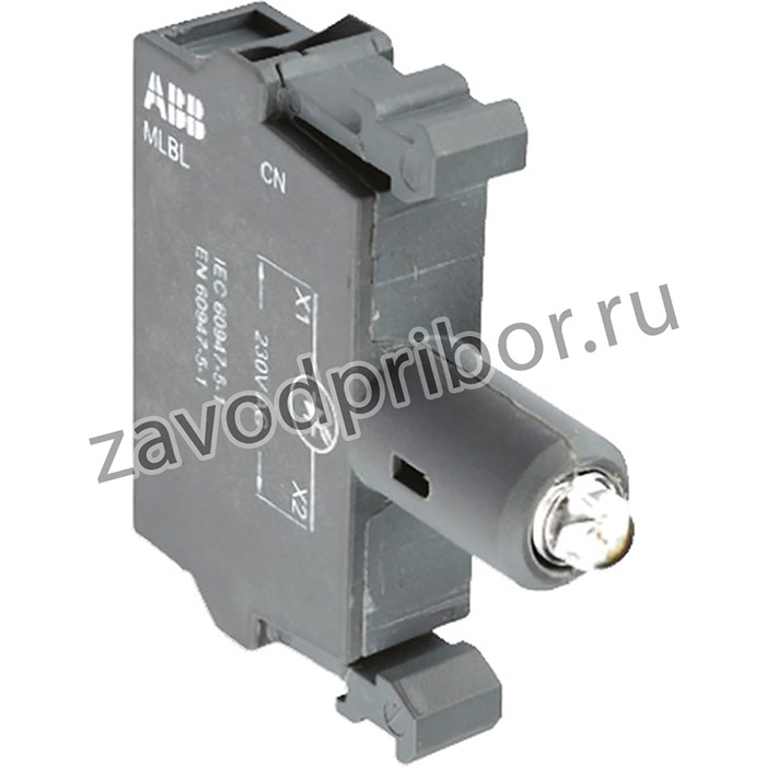 1SFA611621R1012 MLBL-01G, Modular Light Block - Green, 24 V