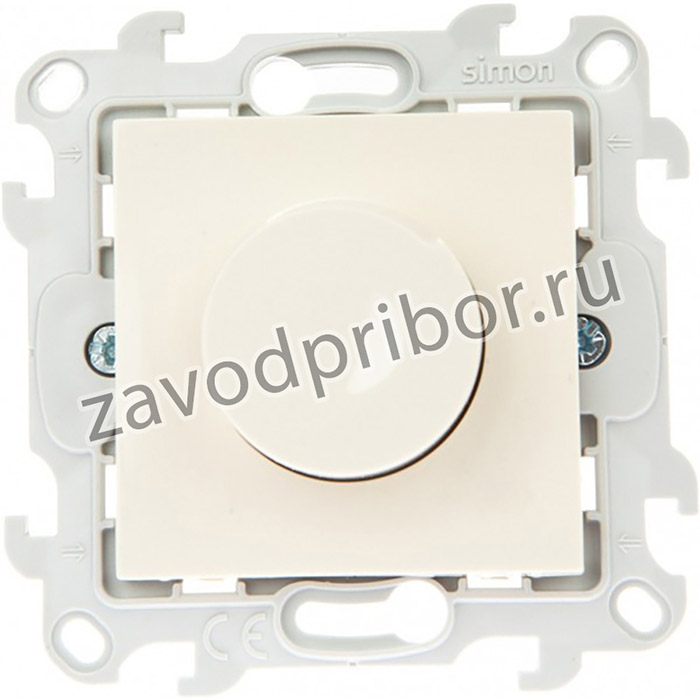 Simon 24 Слоновая кость Светорегулятор проходной, 40-450W
